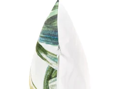 Set di 2 cuscini da esterno CALDERINA Trama di piante 45 x 45 cm Verde