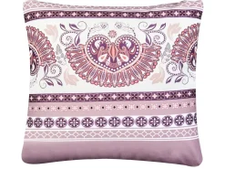 Set di 2 cuscini da esterno TVISTA Trama orientale 45 x 45 cm Viola