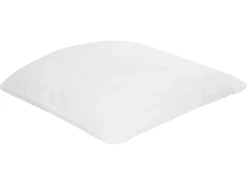 Set di 2 cuscini da letto TRIGLAV Basso Poliestere 80 x 80 cm Bianco