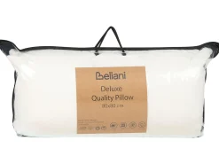 Set di 2 cuscini da letto TRIGLAV Basso Poliestere 80 x 80 cm Bianco