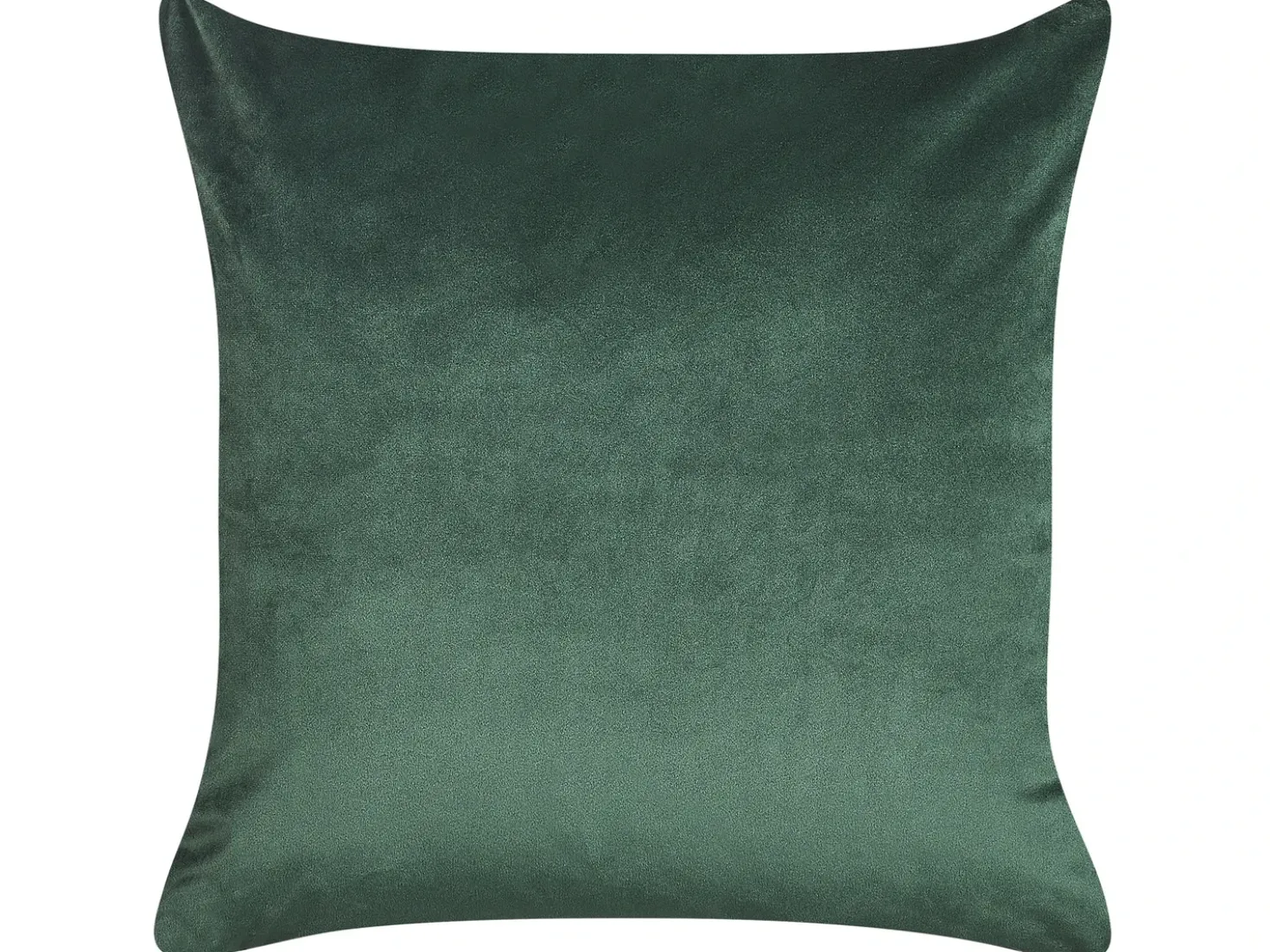 Set di 2 cuscini DAFFODIL Velluto 45 x 45 cm Verde smeraldo Trama floreale