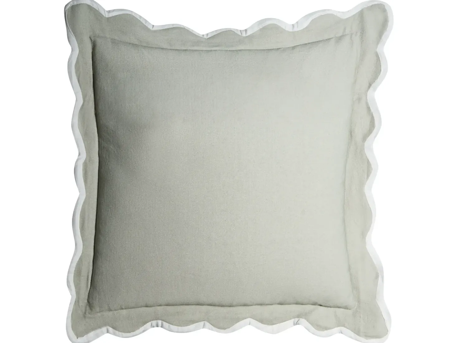 Set di 3 cuscini decorativi CANARIUM Cotone 30 x 50 cm 45 x 45 cm Verde Tinta unita