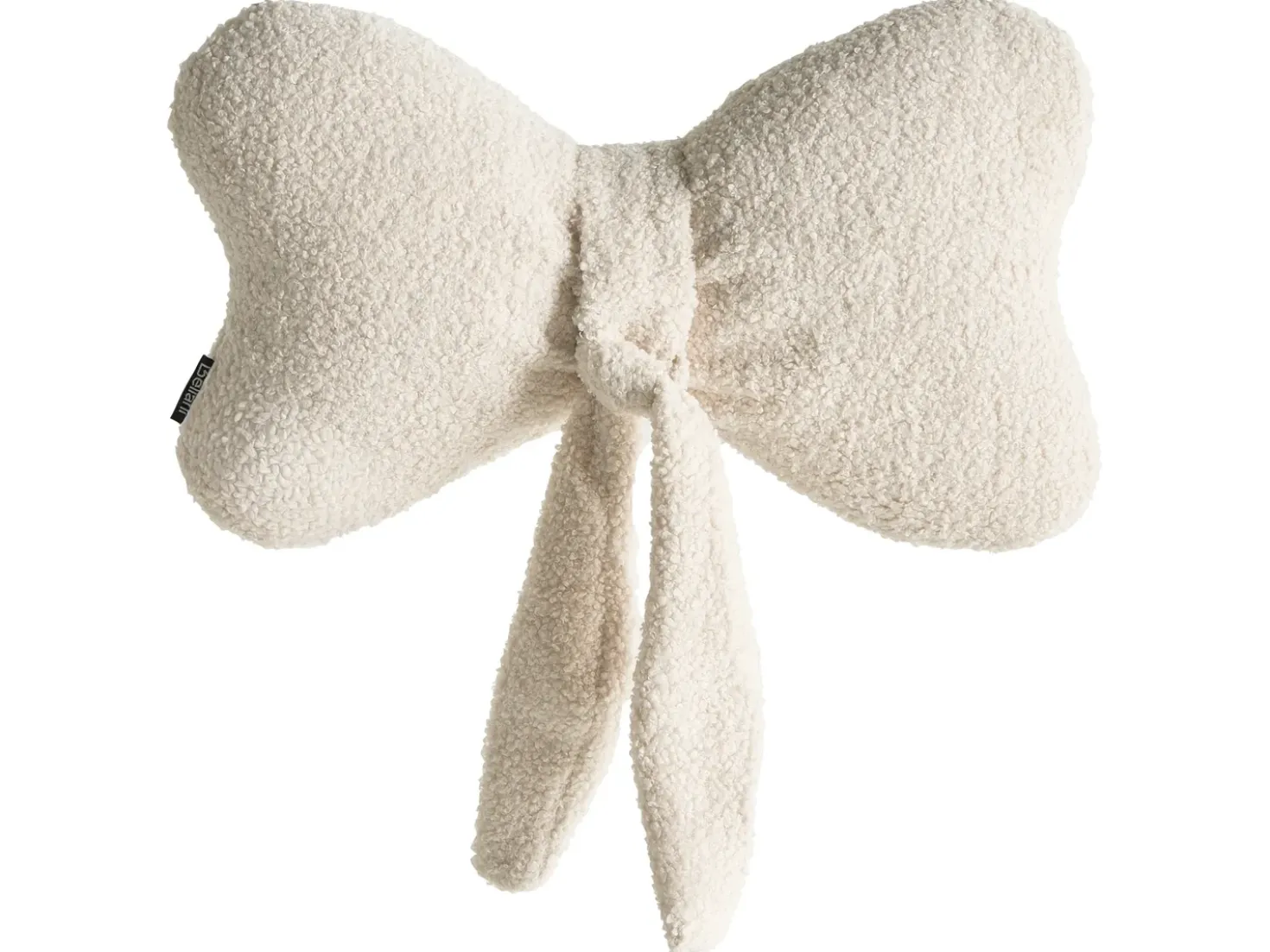 Set di 3 cuscini decorativi WINTERLAND Bouclé 30 x 35 cm 45 x 25 cm Beige chiaro Modello natalizio