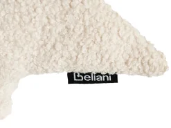 Set di 3 cuscini decorativi WINTERLAND Bouclé 30 x 35 cm 45 x 25 cm Beige chiaro Modello natalizio