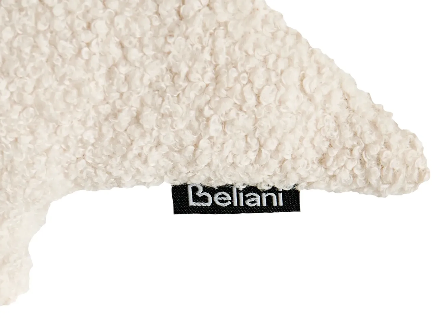 Set di 3 cuscini decorativi WINTERLAND Bouclé 30 x 35 cm 45 x 25 cm Beige chiaro Modello natalizio