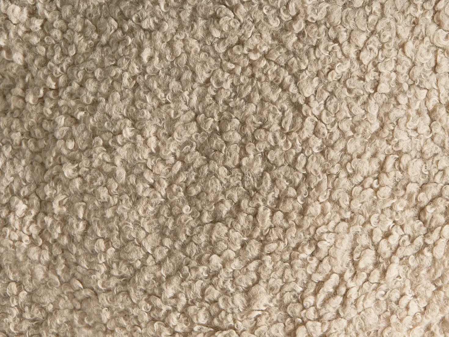 Set di 3 cuscini decorativi WINTERLAND Bouclé 30 x 35 cm 45 x 25 cm Beige chiaro Modello natalizio