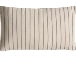 Set di 3 cuscini decorativi MYRISTICA Cotone 30 x 50 cm 45 x 45 cm Beige Trama floreale
