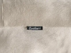 Set di 3 cuscini decorativi JOLLYTRIO Velluto 35 x 70 cm 40 x 60 cm 40 x 40 cm Beige chiaro Modello natalizio