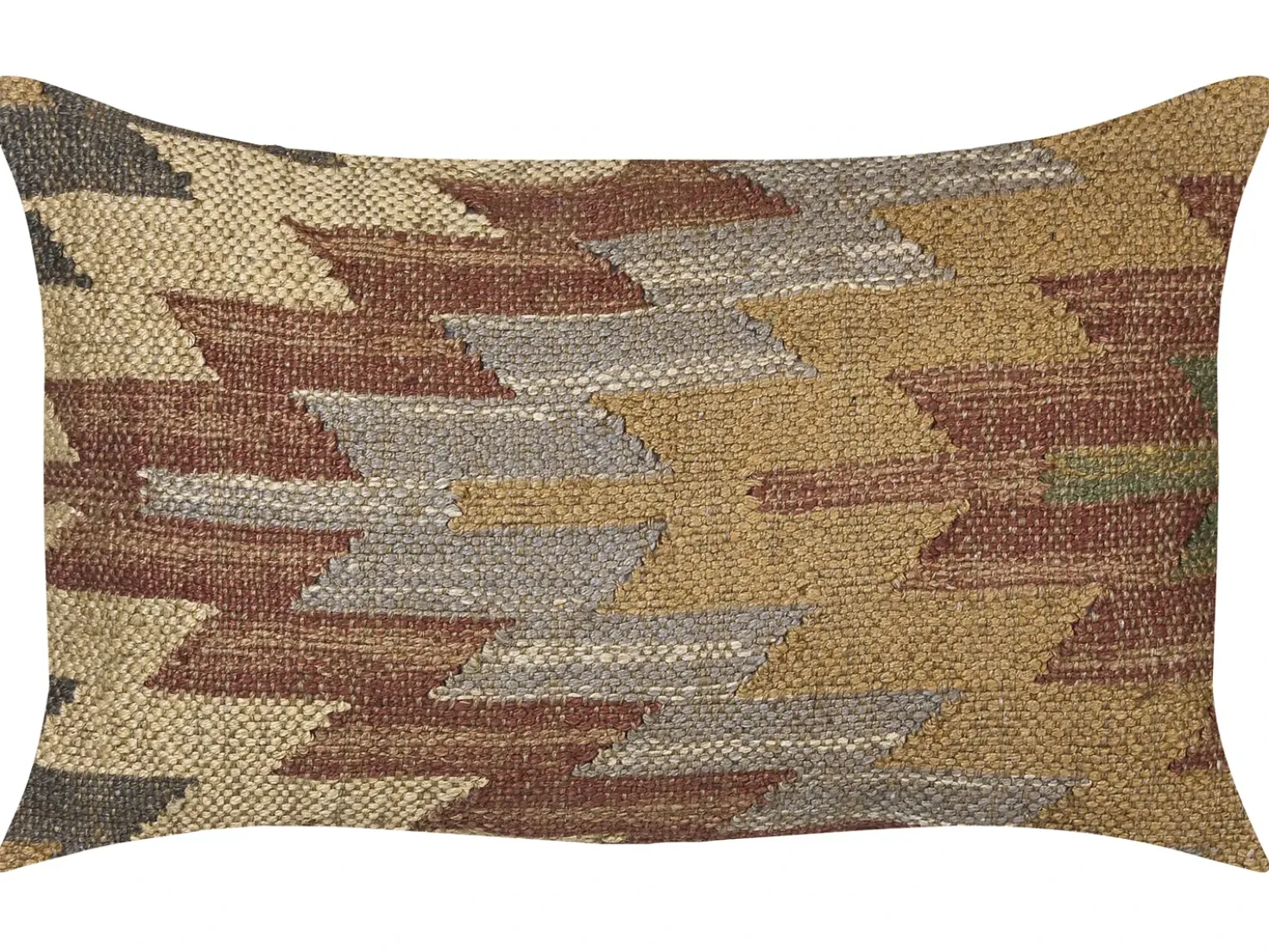 Set di 2 cuscini DEEPOR Iuta 30 x 50 cm Multicolore Trama orientale