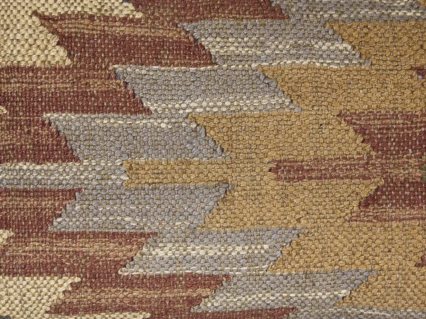 Set di 2 cuscini DEEPOR Iuta 30 x 50 cm Multicolore Trama orientale