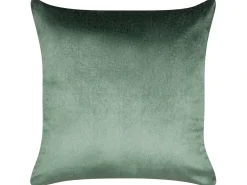 Set di 2 cuscini ECLIPTA 45 x 45 cm Verde Tinta unita