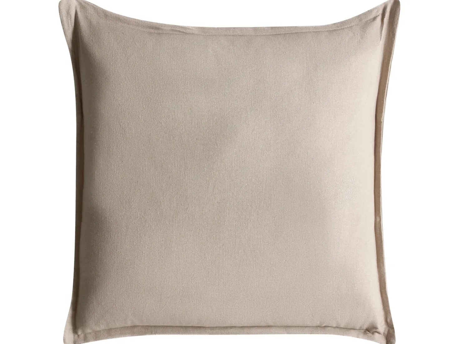 Set di 2 cuscini FERNA Cotone 45 x 45 cm Bianco/Beige Trama floreale