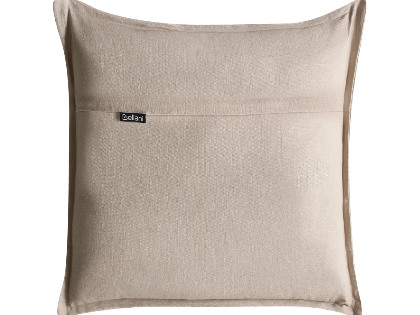 Set di 2 cuscini FERNA Cotone 45 x 45 cm Bianco/Beige Trama floreale