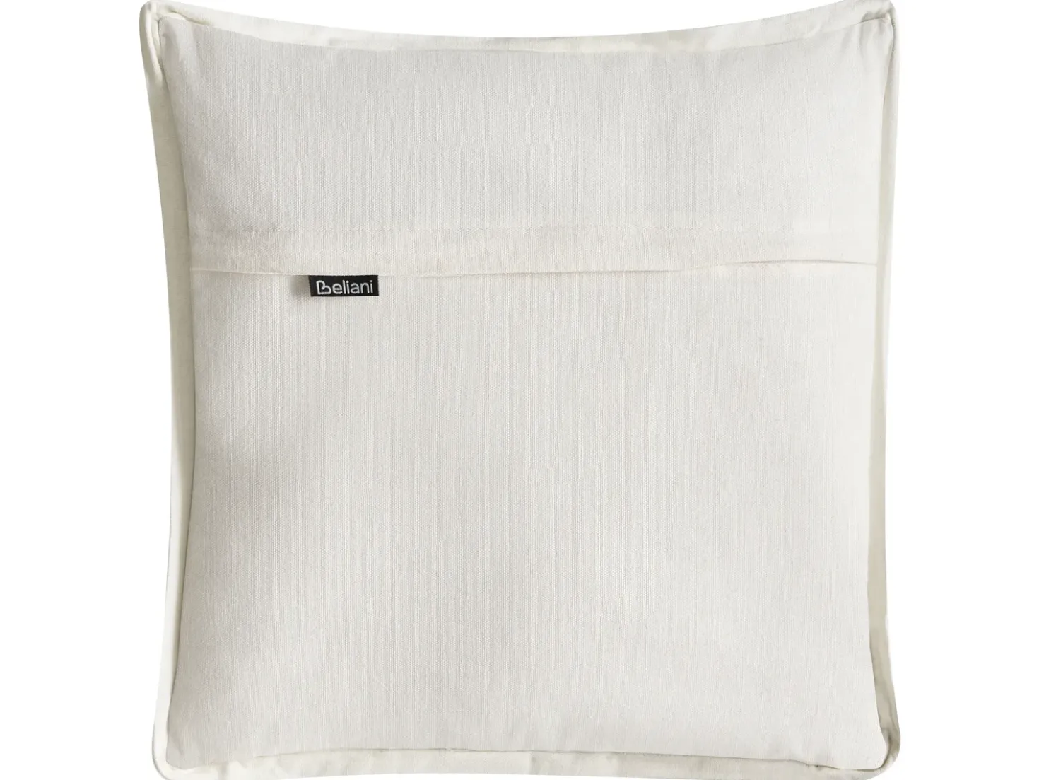 Set di 2 cuscini FERNA Cotone 45 x 45 cm Bianco/Beige Trama floreale