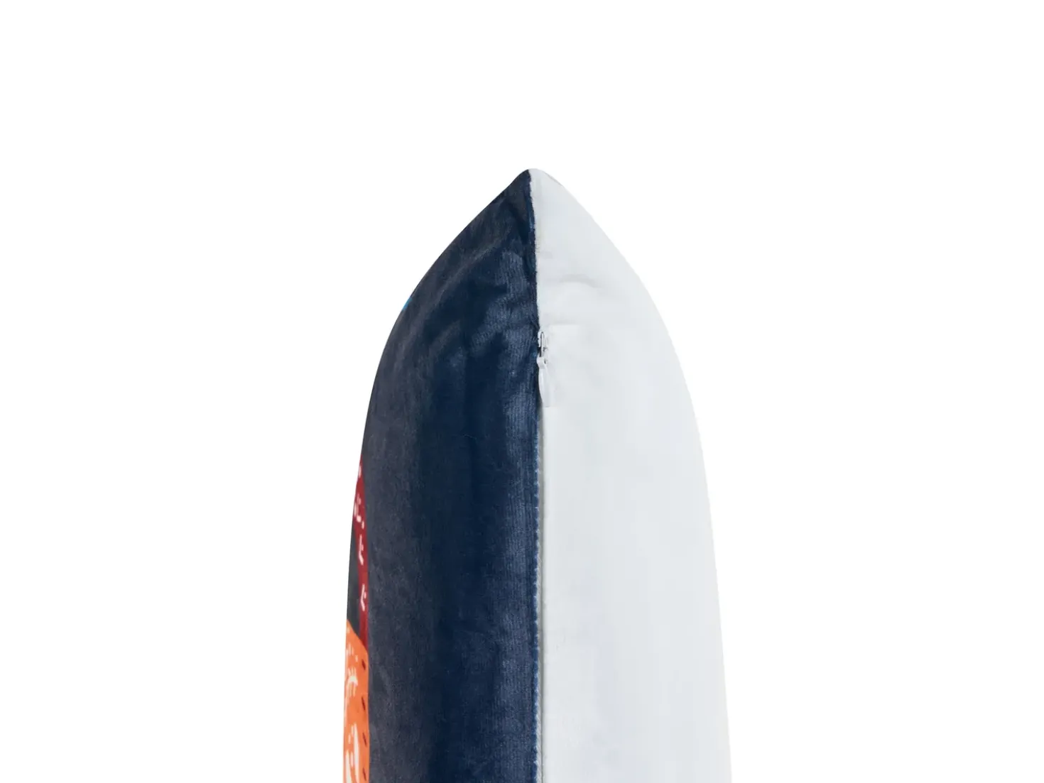 Set di 2 cuscini FIRESPIKE Velluto 45 x 45 cm Blu scuro