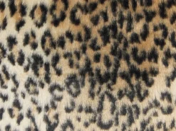 Set di 2 cuscini FOXTAIL Finta pelliccia 45 x 45 cm Marrone Trama animale