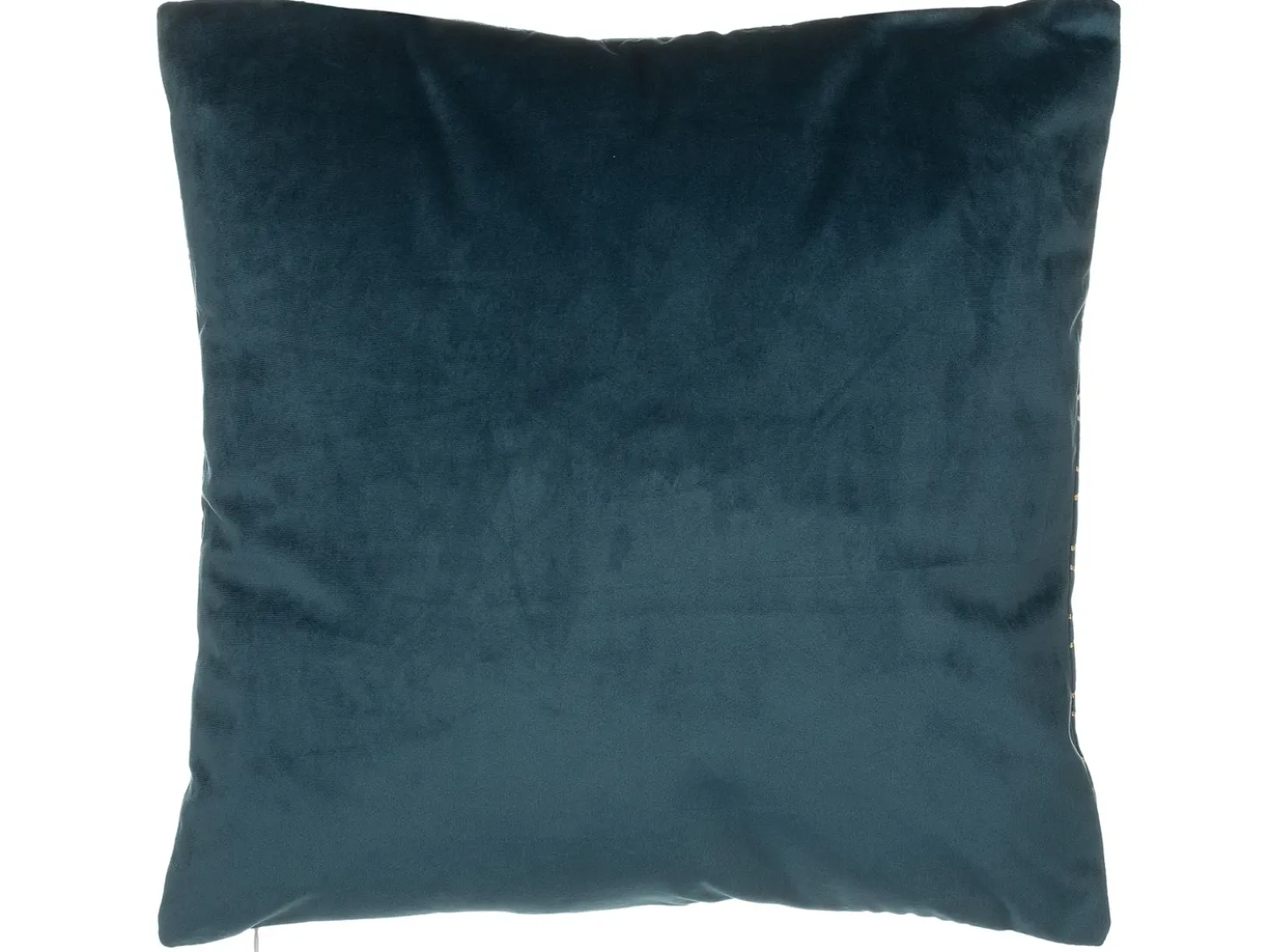 Set di 2 cuscini FREESIA Velluto 45 x 45 cm Foglia di tè Trama di piante