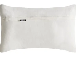 Set di 2 cuscini GARCINIA Cotone 30 x 50 cm 45 x 45 cm Bianco Trama floreale