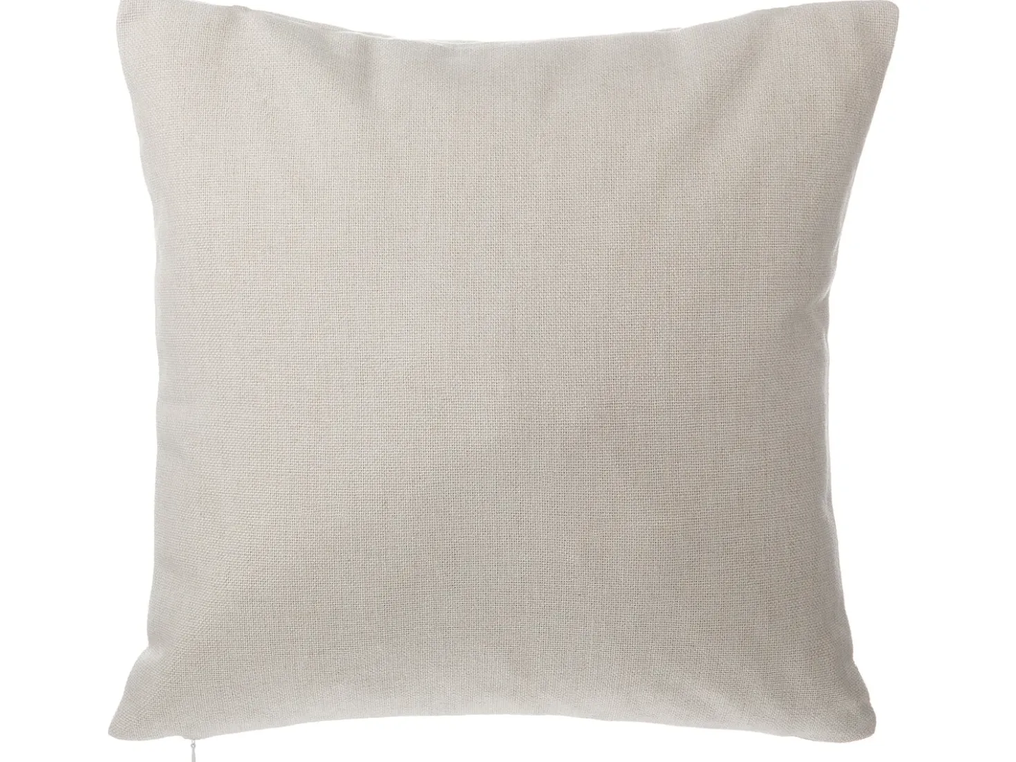 Set di 2 cuscini GAURA 45 x 45 cm Beige chiaro Tinta unita