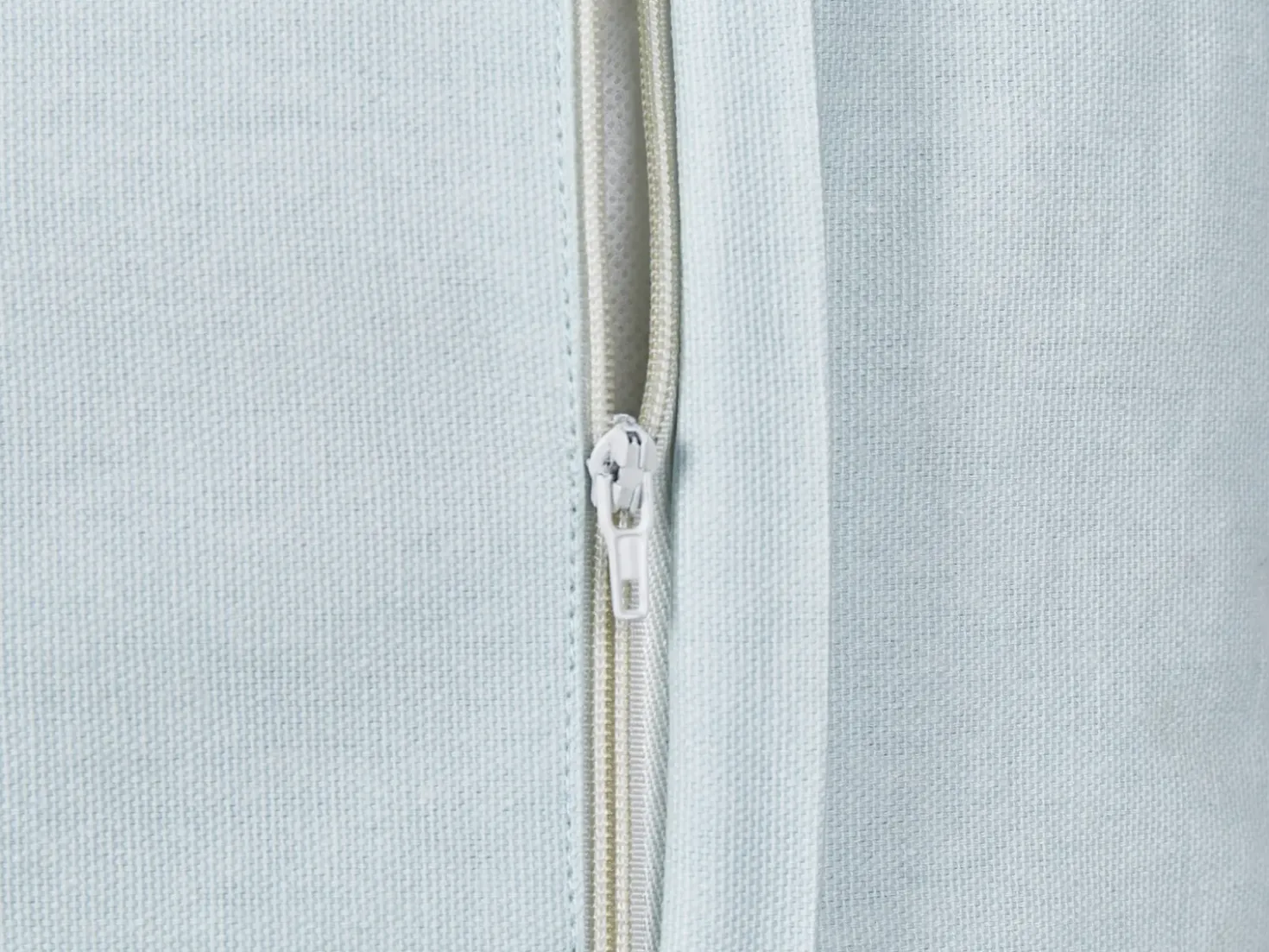 Set di 2 cuscini GAZANIA Cotone 45 x 45 cm Grigio chiaro