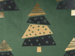 Set di 2 cuscini GOLDSPRUCE Velluto 45 x 45 cm Verde Modello natalizio
