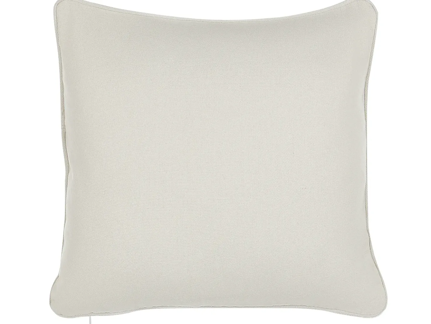 Set di 2 cuscini HELIOTROPE 45 x 45 cm Bianco Tinta unita