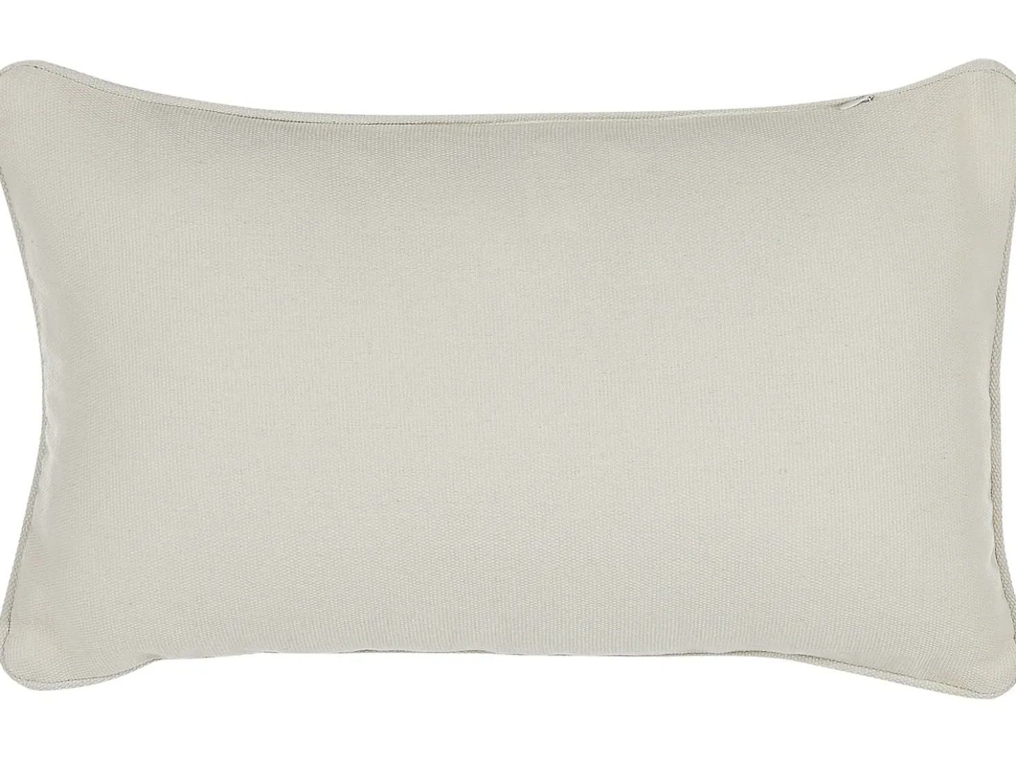Set di 2 cuscini HELIOTROPE 30 x 50 cm Bianco Tinta unita