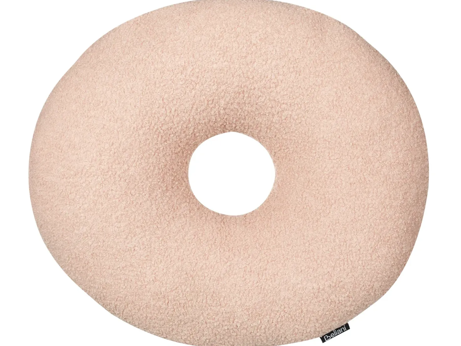 Set di 2 cuscini HESPERIS Bouclé Rosa pastello Tinta unita