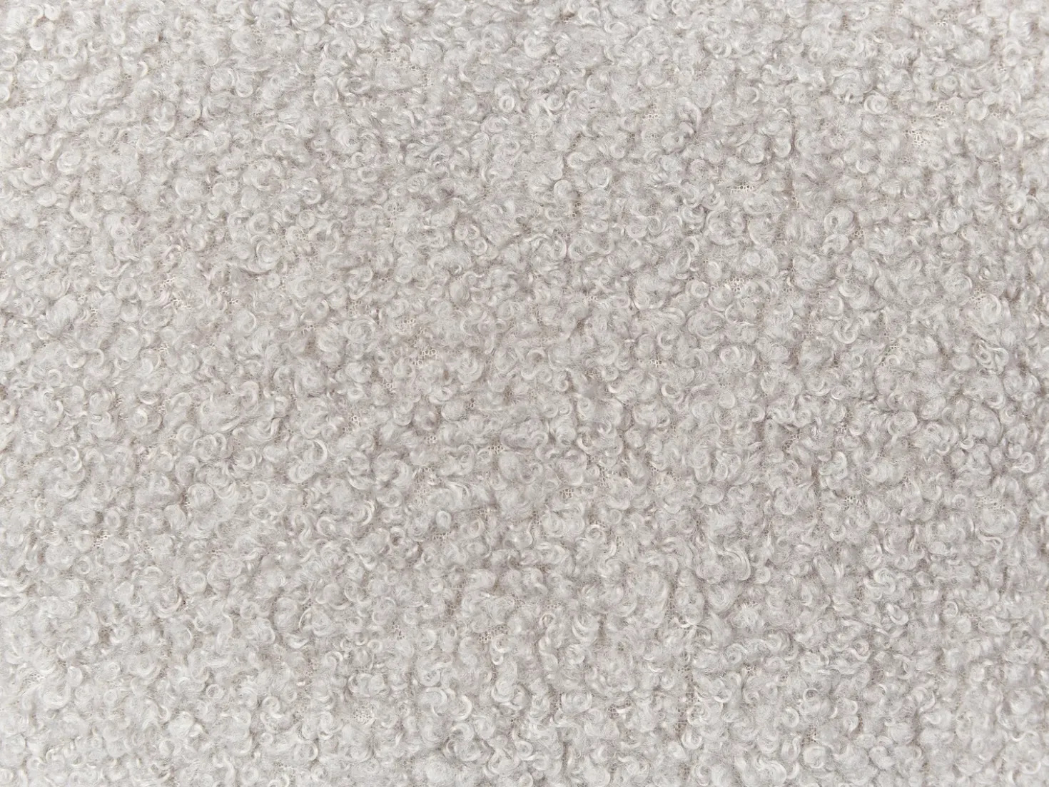 Set di 2 cuscini HESPERIS Bouclé Grigio chiaro Tinta unita