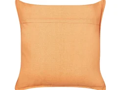 Set di 2 cuscini HOYA Cotone 45 x 45 cm Arancione Trama geometrica