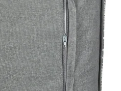 Set di 2 cuscini HOYA Cotone 45 x 45 cm Grigio Trama geometrica