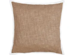 Set di 2 cuscini IANTHE Cotone 45 x 45 cm Marrone Tinta unita