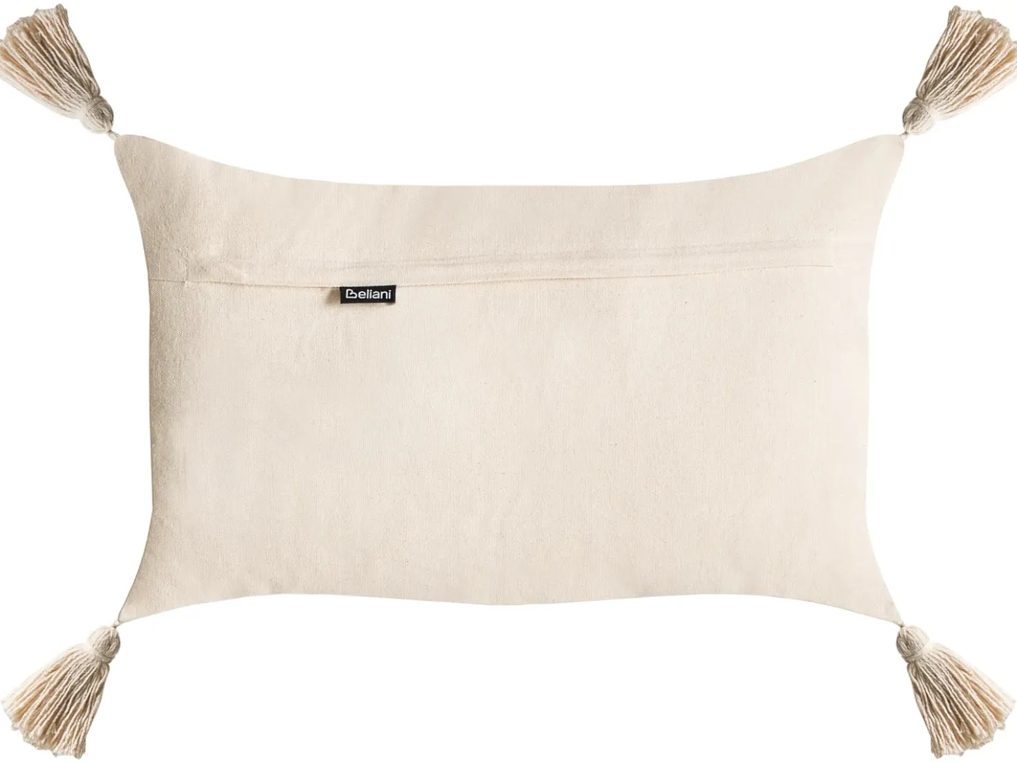 Set di 2 cuscini INTSIA Cotone 30 x 50 cm 45 x 45 cm Beige chiaro Modello natalizio