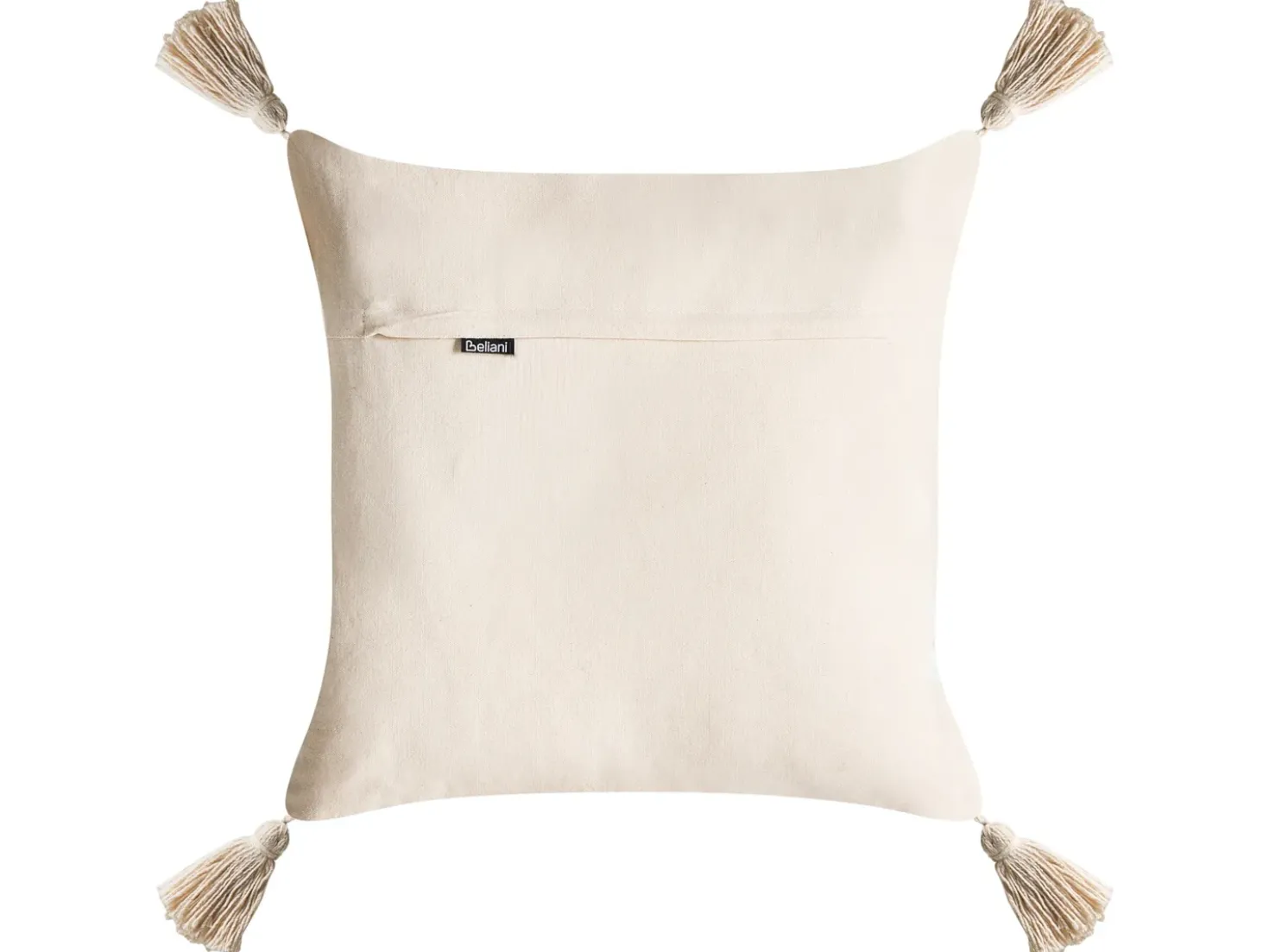 Set di 2 cuscini INTSIA Cotone 30 x 50 cm 45 x 45 cm Beige chiaro Modello natalizio
