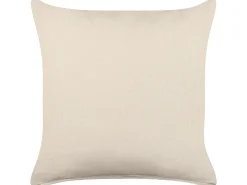 Set di 2 cuscini IRESINE Cotone 45 x 45 cm Beige Trama geometrica