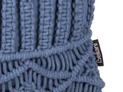 Set di 2 cuscini KARATAS Cotone 45 x 45 cm Blu Trama geometrica