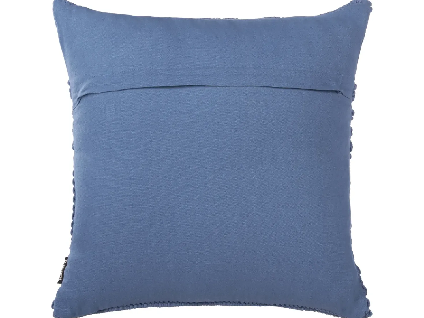 Set di 2 cuscini KARATAS Cotone 45 x 45 cm Blu Trama geometrica