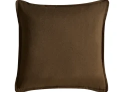Set di 2 cuscini KNEMA Cotone 45 x 45 cm Bianco Trama floreale