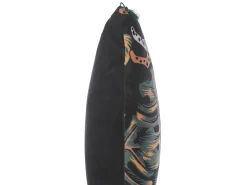 Set di 2 cuscini KUHI Velluto 45 x 45 cm Nero Trama animale
