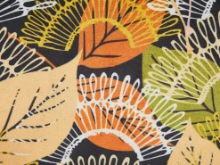 Set di 2 cuscini LAGURUS Velluto 45 x 45 cm Multicolore Trama di piante