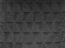 Set di 2 cuscini LALAM Cotone 45 x 45 cm Grigio Trama geometrica