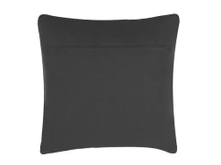 Set di 2 cuscini LALAM Cotone 45 x 45 cm Grigio Trama geometrica