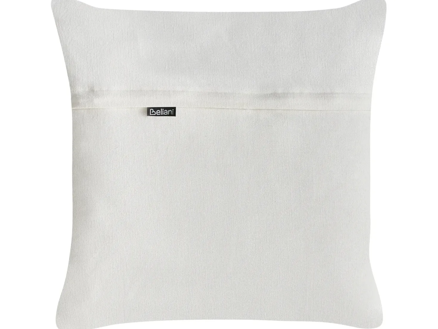 Set di 2 cuscini LANSIUM Cotone 30 x 50 cm 45 x 45 cm Bianco Trama di piante
