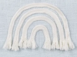 Set di 2 cuscini LEEA Cotone 45 x 45 cm Azzurro