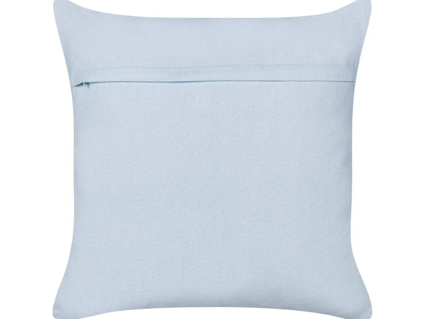 Set di 2 cuscini LEEA Cotone 45 x 45 cm Azzurro