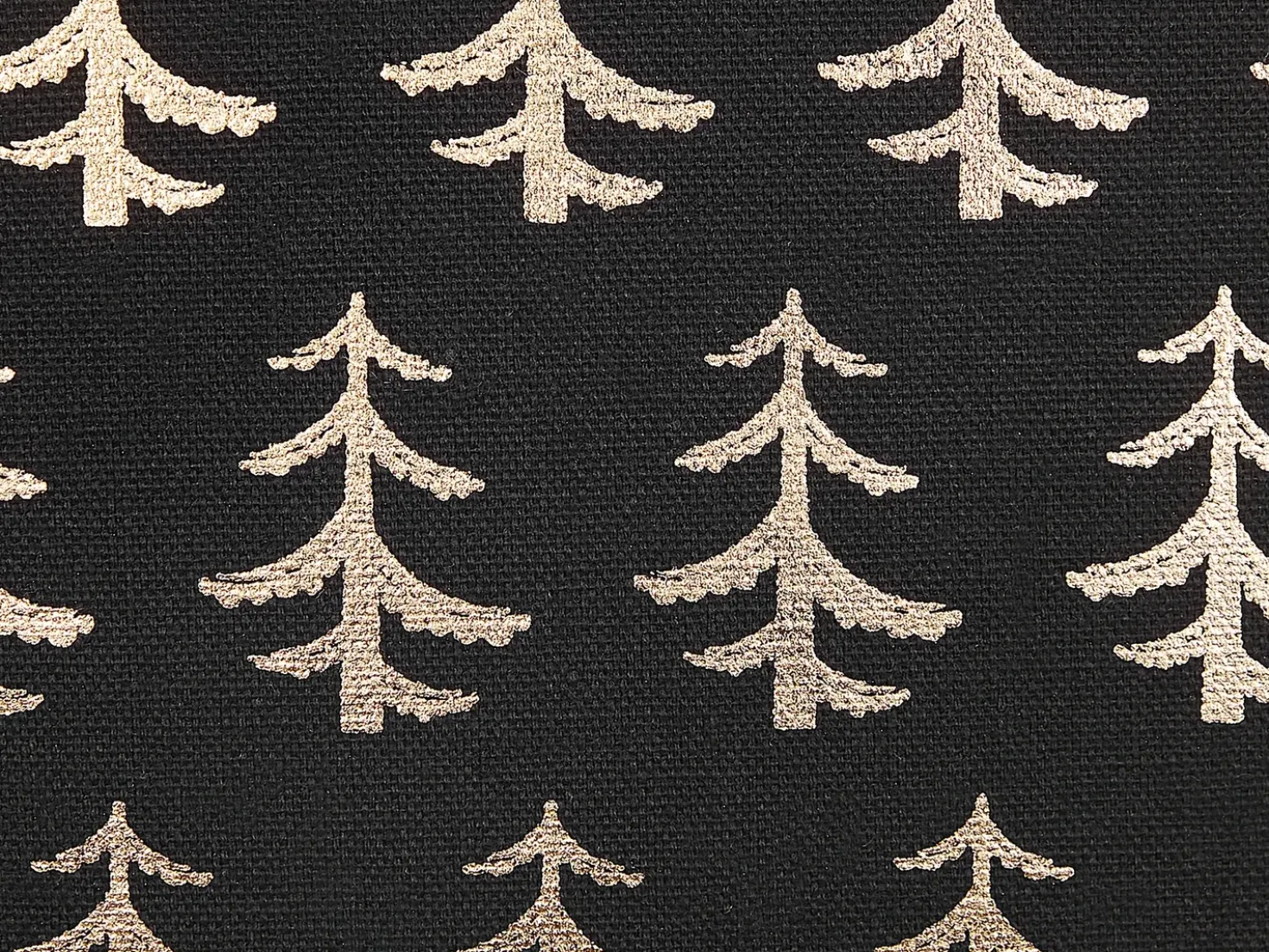 Set di 2 cuscini LEROY Cotone 45 x 45 cm Nero Modello natalizio