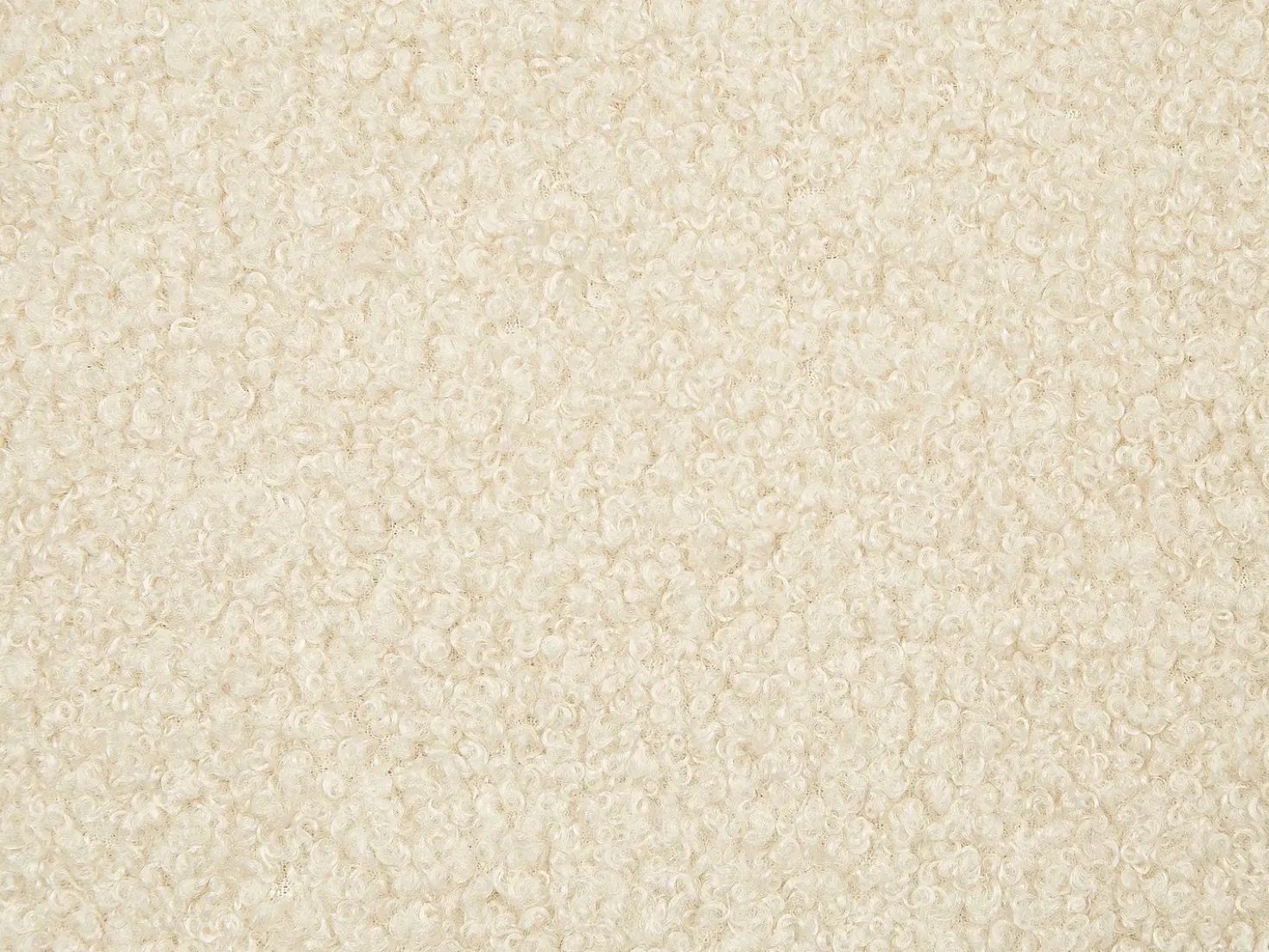 Set di 2 cuscini LEUZEA Bouclé 60 x 60 cm Beige Tinta unita