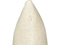 Set di 2 cuscini LEUZEA Bouclé 60 x 60 cm Beige Tinta unita