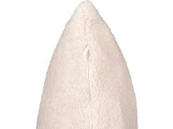 Set di 2 cuscini LEUZEA Bouclé 60 x 60 cm Rosa pastello Tinta unita