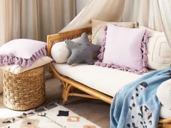 Set di 2 cuscini LYNCHIS Cotone 45 x 45 cm Rosa